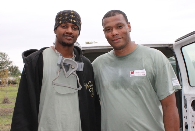 Cornerstone Builders is a re-entry program for formerly incarcerated men and women based on rehabilitation through service.