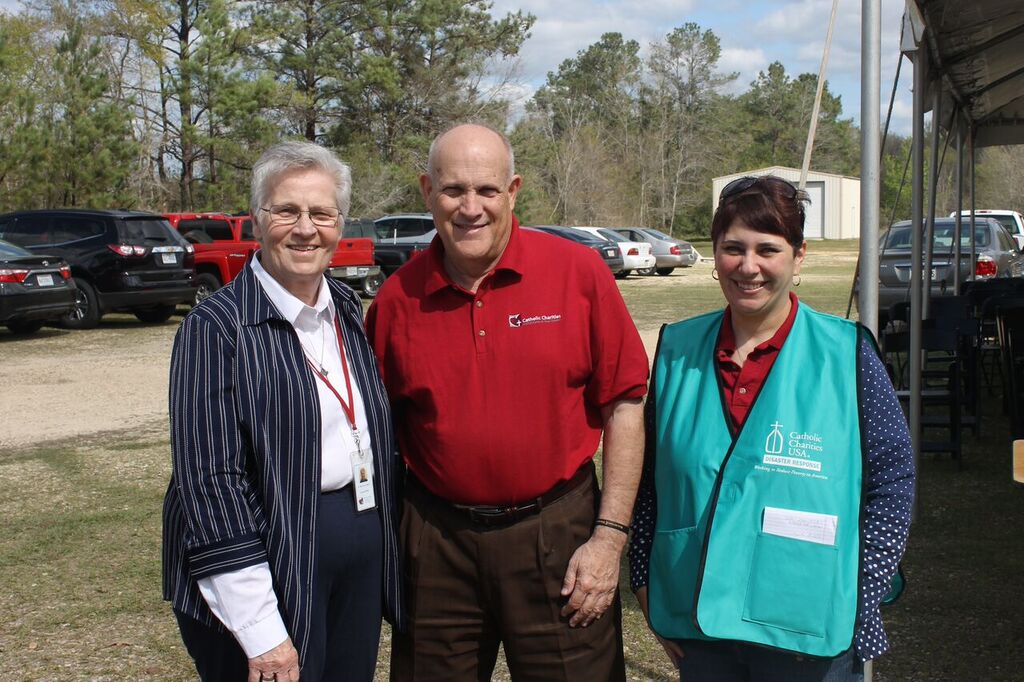 Clarion Herald: Watching And Waiting: Catholic Charities There For The Long Haul