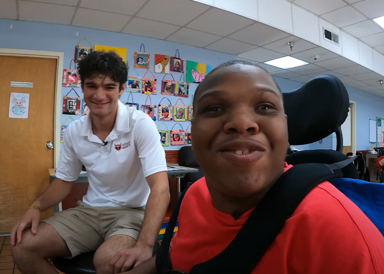 WGNO-TV Ch. 26: Brother Martin High School senior discovers a new best friend